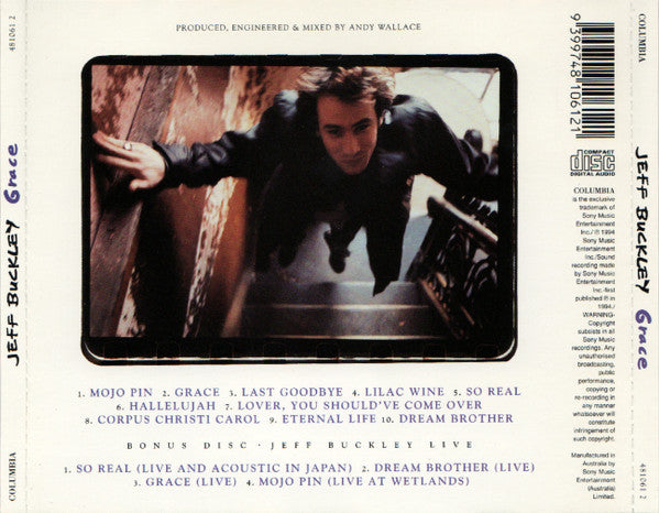 Jeff Buckley : Grace (CD, Album + CD, EP, Ltd)