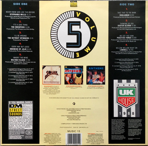 Various : Anthems Volume 5 (LP, Comp)