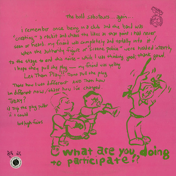 The Lord High Fixers* : Group Improvisation...That's Music! (10")
