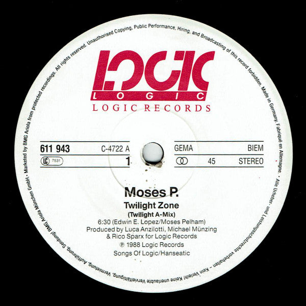 Moses P.* : Twilight Zone (12", Maxi)