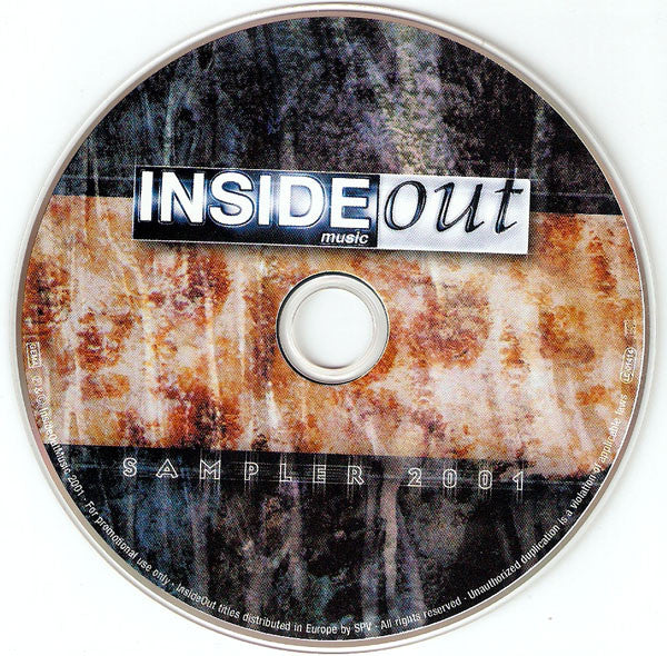 Various : Inside Out Music Sampler 2001 (CD, Comp, Promo)