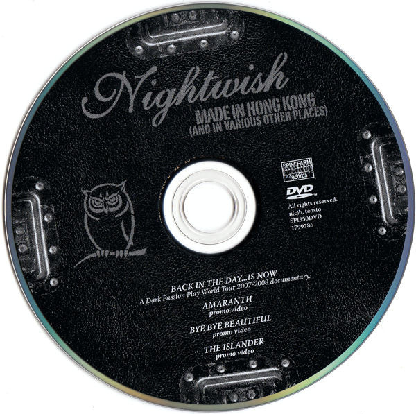 Nightwish : Made In Hong Kong (And In Various Other Places) (CD, Album + DVD-V, PAL + Sup)
