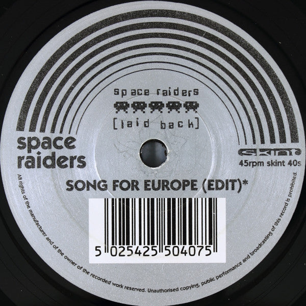 Space Raiders : Laid Back (7", Single)