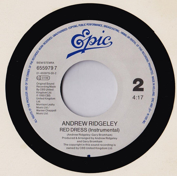 Andrew Ridgeley : Red Dress (7", Single)