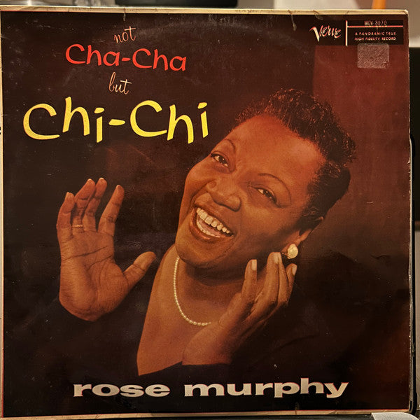 Rose Murphy : Not Cha-Cha But Chi-Chi (LP)