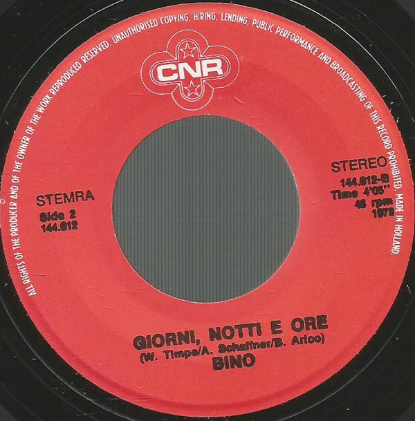 Bino : Mama Leone (7", Single)