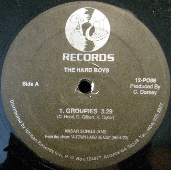The Hard Boys : Groupies  (12")