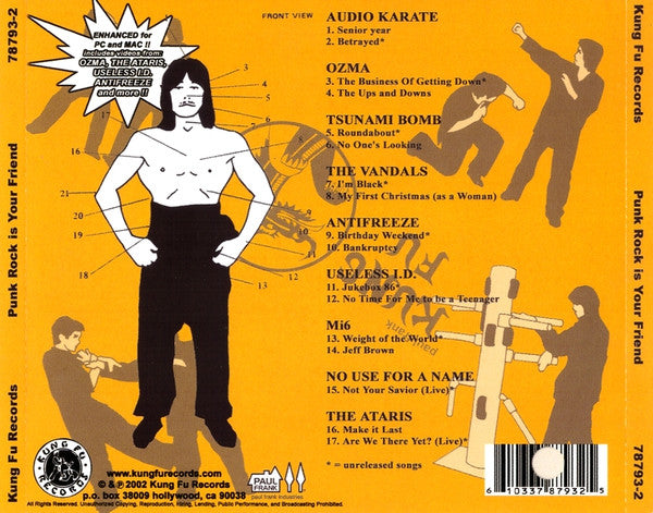 Various : Punk Rock Is Your Friend (CD, Comp, Enh)