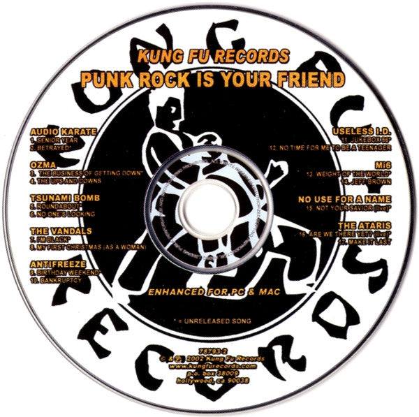 Various : Punk Rock Is Your Friend (CD, Comp, Enh)