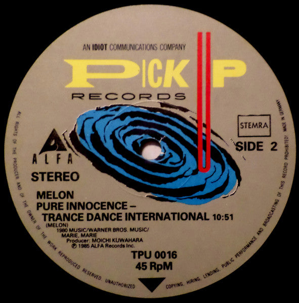 Melon : Do The Pithecan - Happy Age (12")