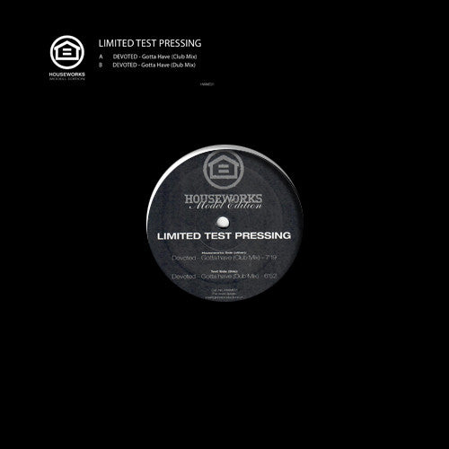 Devoted : Gotta Have (12", Ltd, TP)