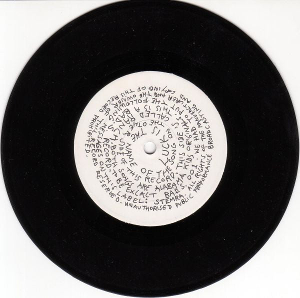 Alabama Kids : Some Bad Sides Of The Alabama Kids (7", Single)