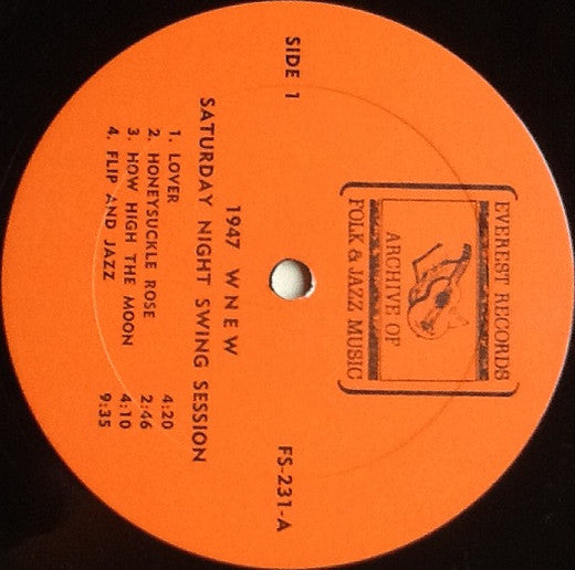 Roy Eldridge : 1947 WNEW Saturday Night Swing Session (LP, Album)