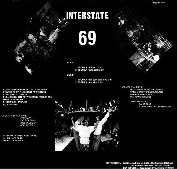 Interstate 69 Featuring T. La Tone : Tequila (12")