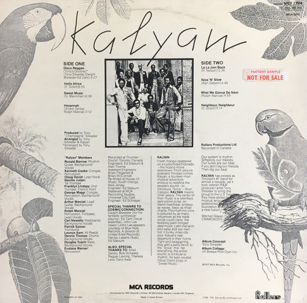 Kalyan : Kalyan (LP, Album)