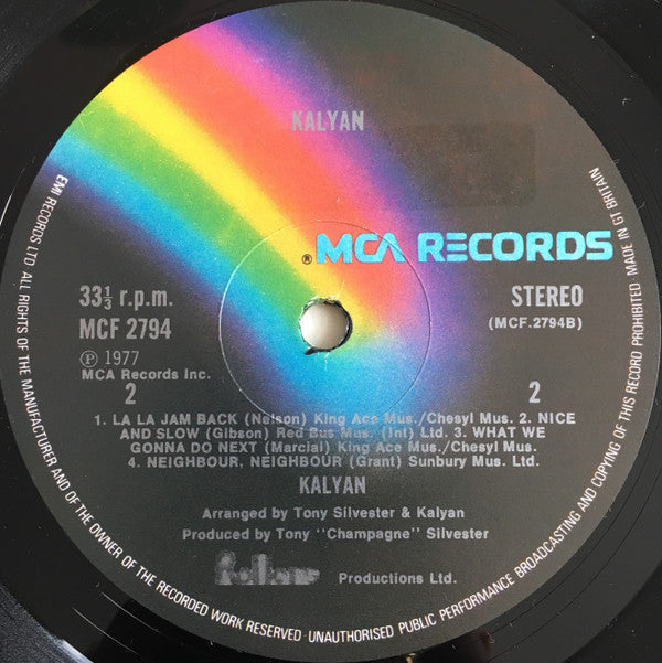 Kalyan : Kalyan (LP, Album)