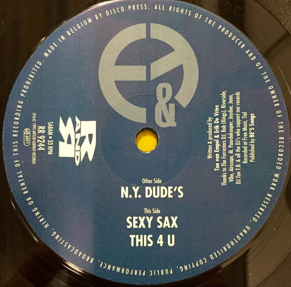 E & T Project : N.Y. Dude's (12")