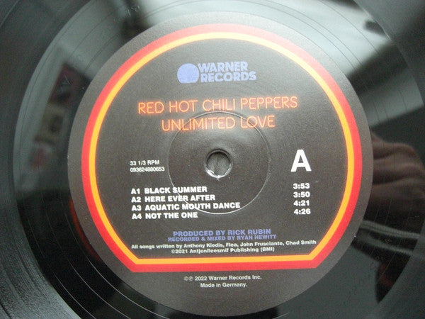 Red Hot Chili Peppers : Unlimited Love (2xLP, Album)