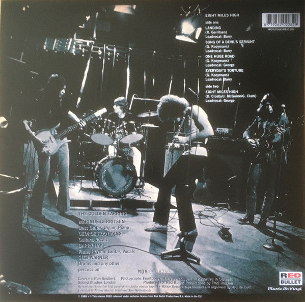 Golden Earring : Eight Miles High (LP, Album, Ltd, RE, RM, Red)