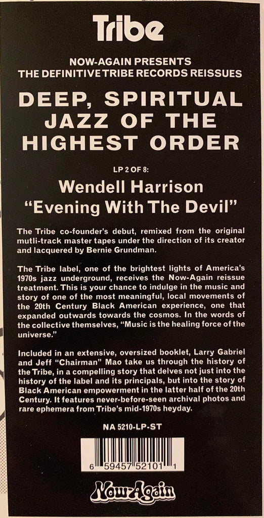 Wendell Harrison : An Evening With The Devil (LP, Album)