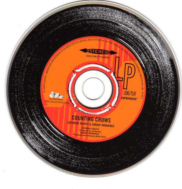 Counting Crows : Saturday Nights & Sunday Mornings (CD, Album, Enh)