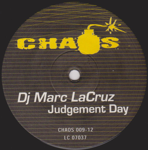 Marc La Cruz : Judgement Day (12")