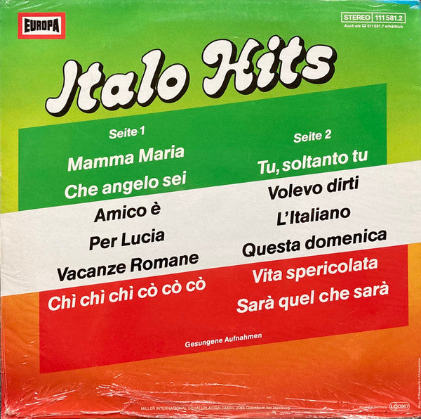 Unknown Artist :  Italo Hits (3) (LP)