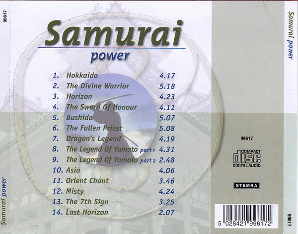 Unknown Artist : Samurai Power (CD, Album)