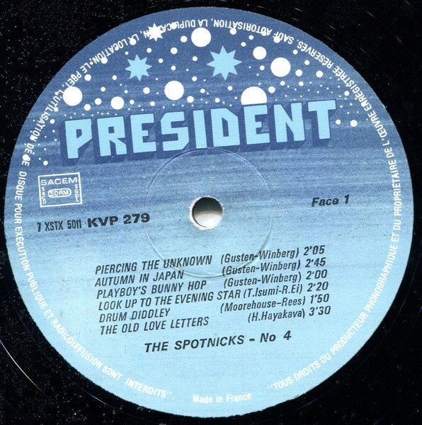 The Spotnicks : N°4 (LP, Comp, RE)