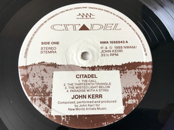 John Kerr : Citadel (LP, Album)