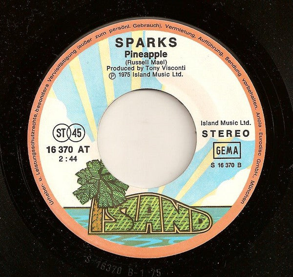 Sparks : Looks, Looks, Looks (7", Single)