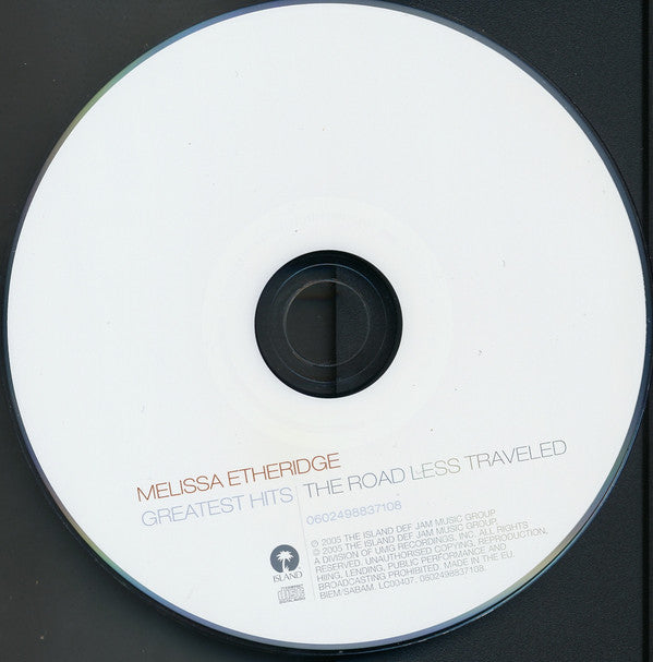 Melissa Etheridge : Greatest Hits | The Road Less Traveled (CD, Comp)
