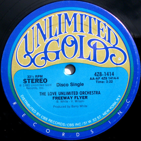 Love Unlimited Orchestra : Young America / Freeway Flyer (12", Single)