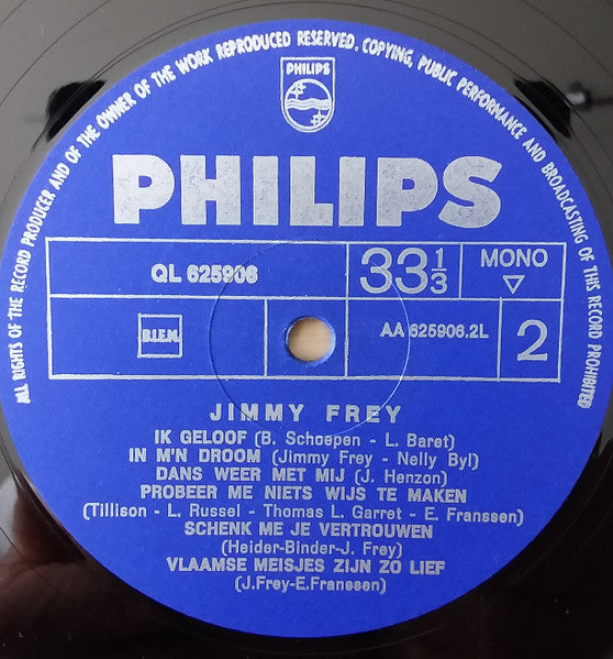 Jimmy Frey : Jimmy Frey (LP, Album)