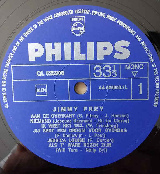 Jimmy Frey : Jimmy Frey (LP, Album)
