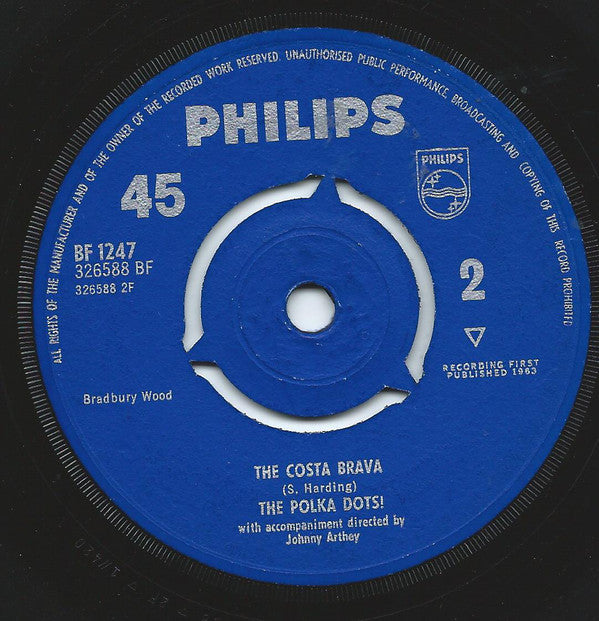 The Polka Dots (5) : Run Run Senorita (7")