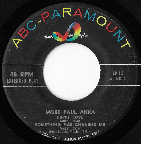 Paul Anka : More Paul Anka (7", EP)