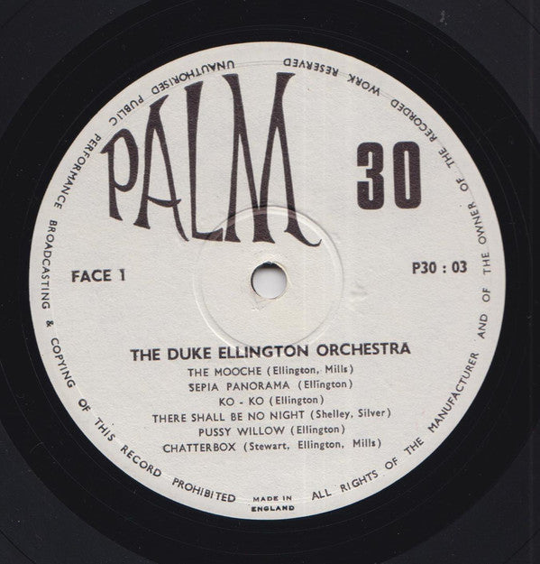 Duke Ellington And His Orchestra : Fargo 7th Nov., 1940 - Vol. 1 (LP)