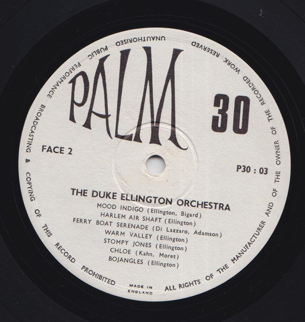 Duke Ellington And His Orchestra : Fargo 7th Nov., 1940 - Vol. 1 (LP)