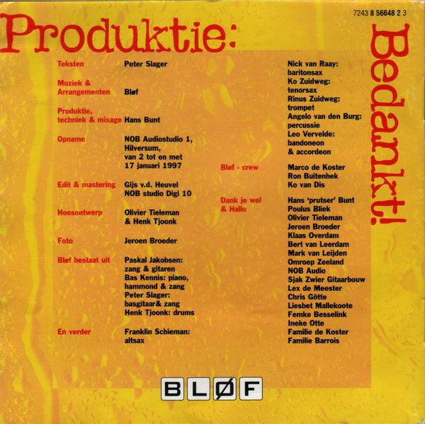 Bløf : Helder (CD, Album)