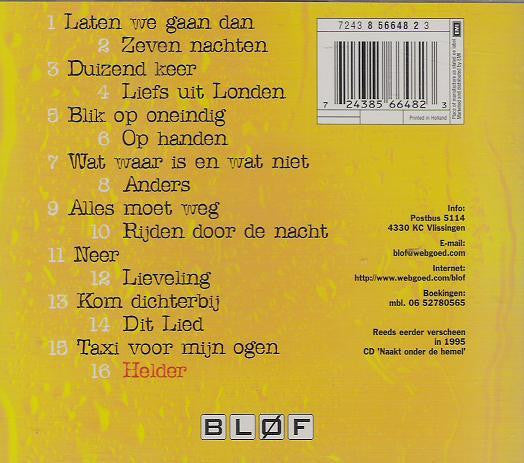 Bløf : Helder (CD, Album)