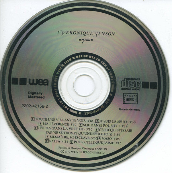 Véronique Sanson : 7ème (CD, Album, RE)