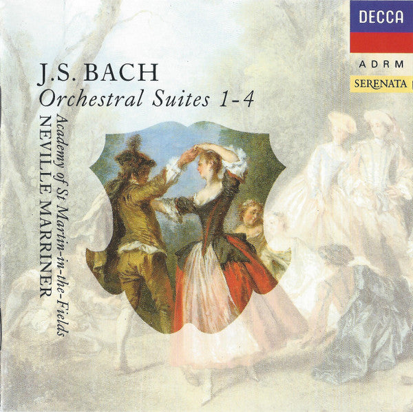 Johann Sebastian Bach - The Academy Of St. Martin-in-the-Fields, Sir Neville Marriner : Orchestral Suites 1-4 (CD, RE, RM)