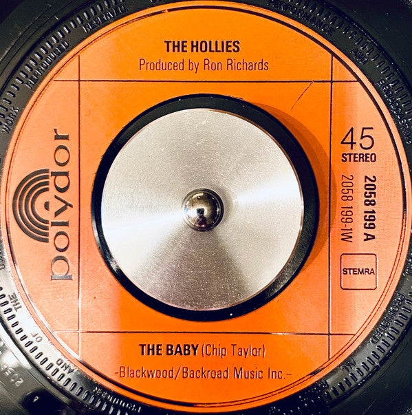 The Hollies : The Baby / Oh Granny (7", Single, Mou)