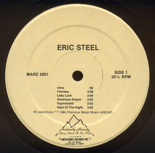 Eric Steel : Eric Steel (LP, Album)