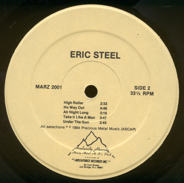Eric Steel : Eric Steel (LP, Album)
