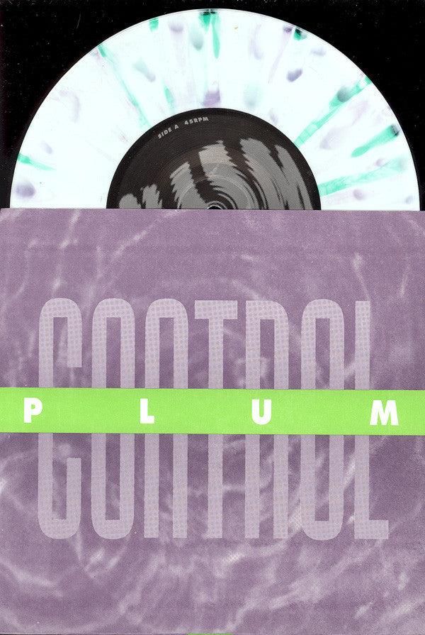 Plum (7) : Control (7", Single, Num, Whi)