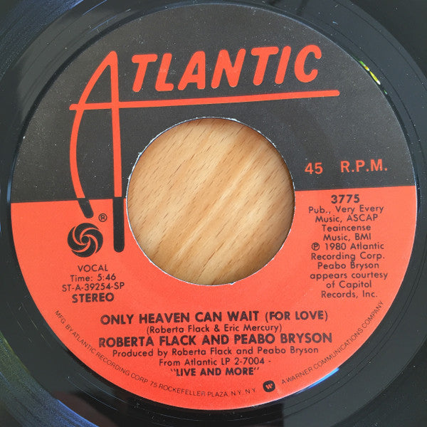 Roberta Flack And Peabo Bryson : Make The World Stand Still (7", Single)