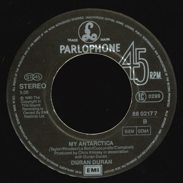 Duran Duran : Ordinary World (7", Single)