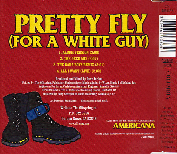 The Offspring : Pretty Fly (For A White Guy) (CD, Maxi)